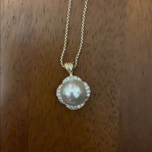 ❗️NWT❗️Faux Gold, Pearl, Rhinestone Necklace